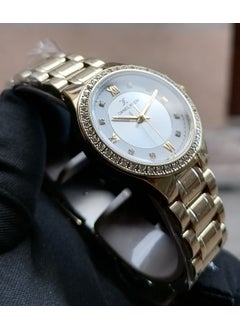 DANIEL KLEIN Gold Steel Strap Women's Wristwatch Waterproof  - Image 3