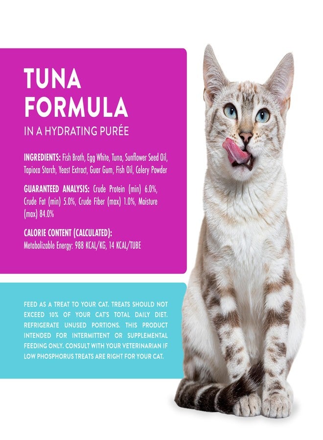 Weruva Wx Phos Focused, Tuna Formula Lickable Cat Treats, 0.5oz Tube, Pack of 5 - Image 4