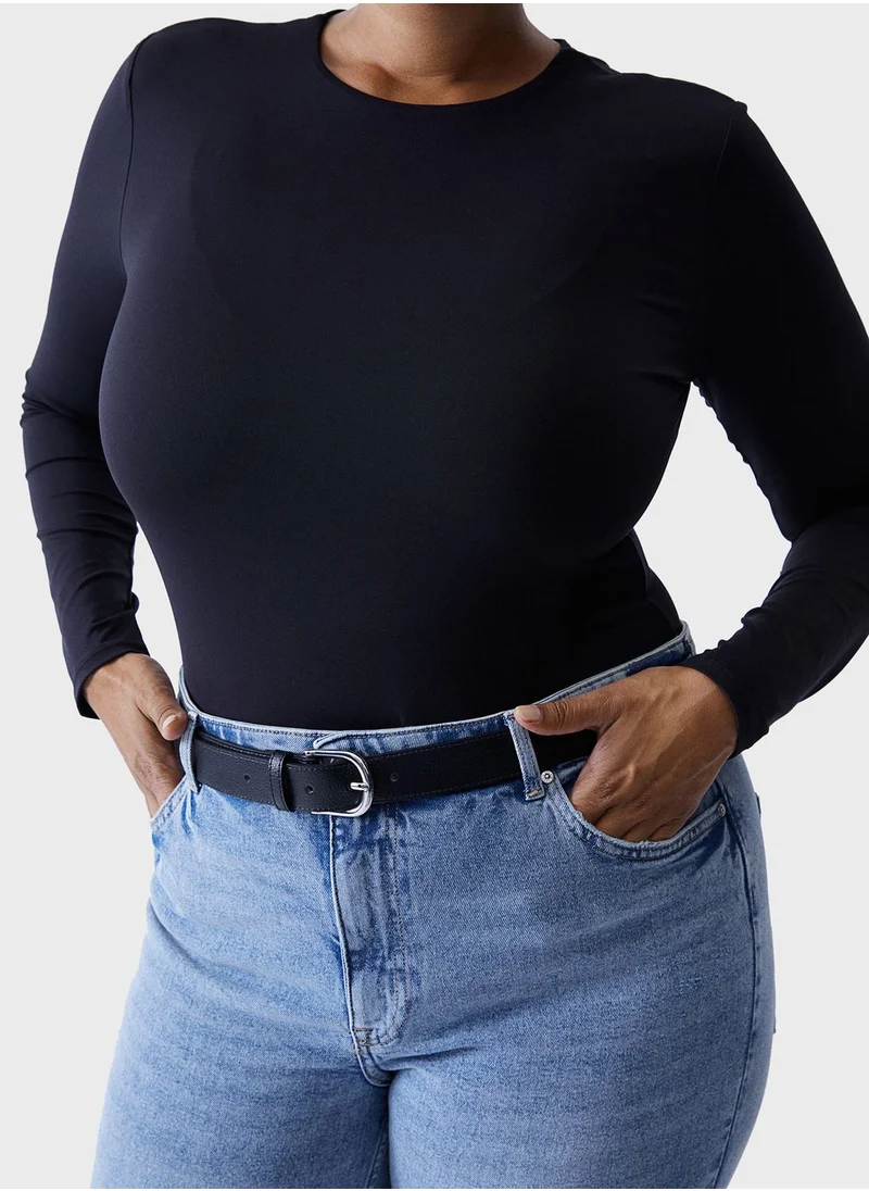 H&M Jersey Thong Bodysuit