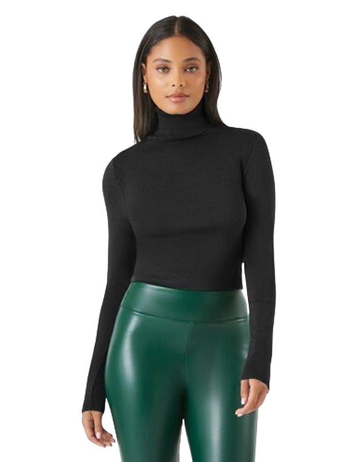 FOREVER 21 Fitted Turtleneck Sweater  - Image 1