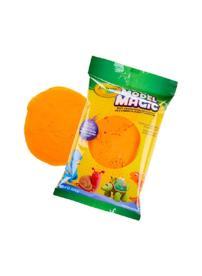 Crayola Lightweight and Flexible Model Magic Clay Orange 113 g CRA5744360004 - Image 1