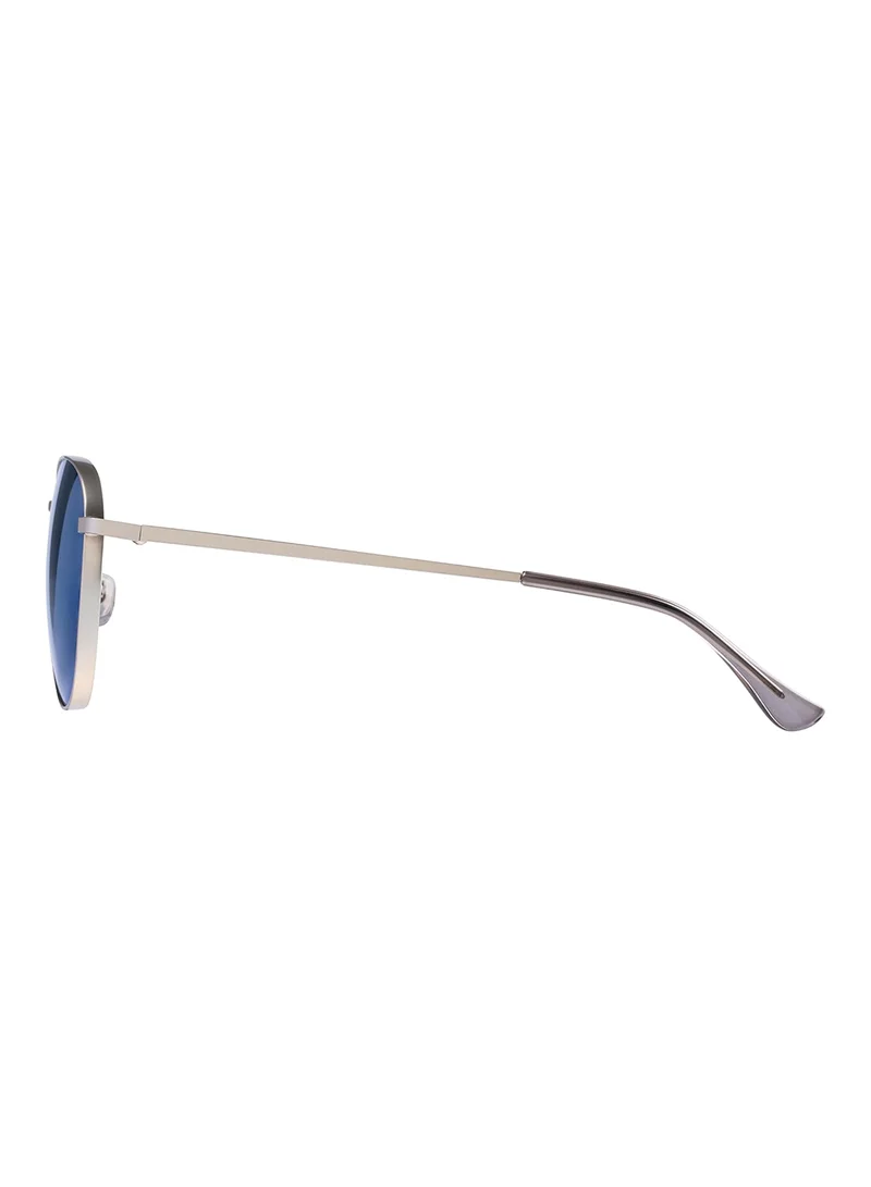 O'NEILL ONS-9013 Women Round Polarized Sunglasses Silver 52 mm