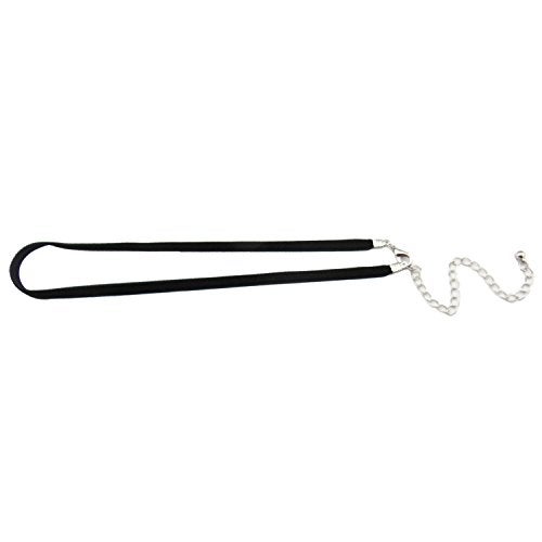 Coiris 30pcs 3/16'' Black Velvet Chokers Vintage Necklace for Women with Extension (XL-1005-1) (Black) - Image 3