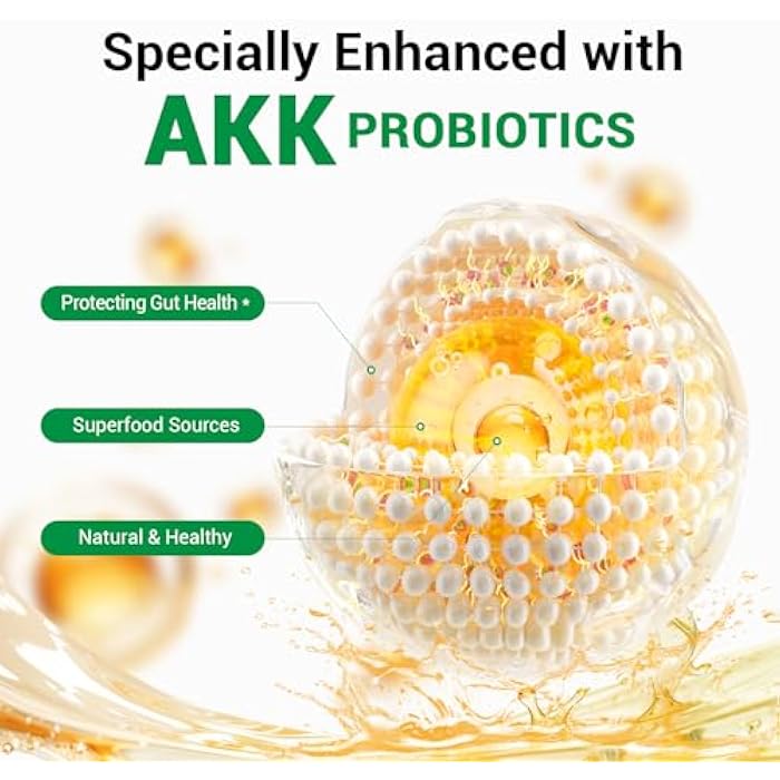 DrBioCare Gut Health Booster Complex Supplement, Moringa Oleifera Extract, Turmeric Extract, Enoki Powder, Akkermansia Muciniphila, AKK, Mulberry Leaf Extract, activating GLP-1, Non-GMO, 28 Pack - Image 3