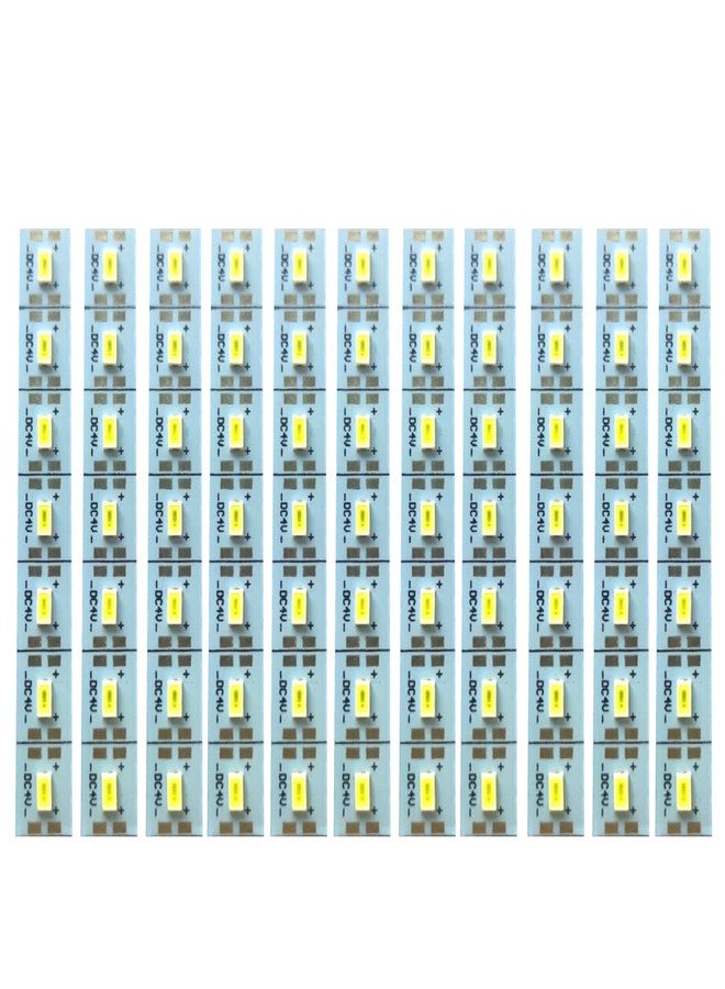 UNIVERSAL HUB UNIVRESAL HUB 4V 7 LED Strip Aluminium Light Bulbs, Multicolour - Pack of 10 - Image 1