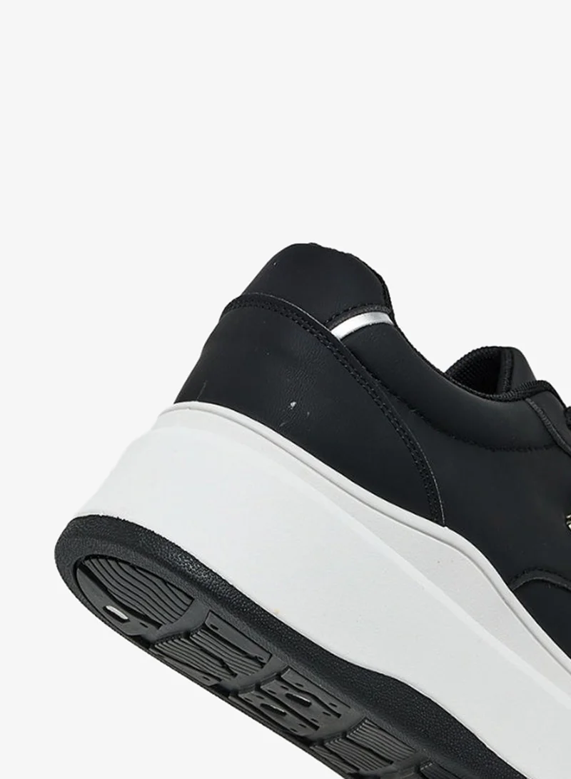 U.S. Polo Assn. Calista U.S. Polo Assn. Women’s CALISTA GLB 5PR Chunky Sole Sneakers - Black & White for Women | Best Price UAE