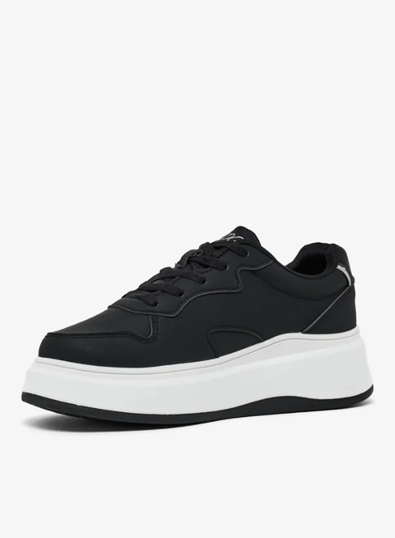U.S. Polo Assn. Calista U.S. Polo Assn. Women’s CALISTA GLB 5PR Chunky Sole Sneakers - Black & White for Women | Best Price UAE