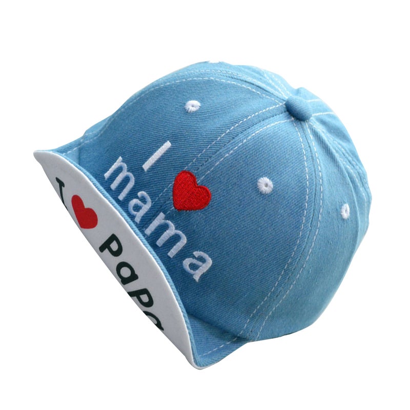 👕 قبعة بيسبول صيفية لحماية من الشمس لون أزرق فاتح - Image 4