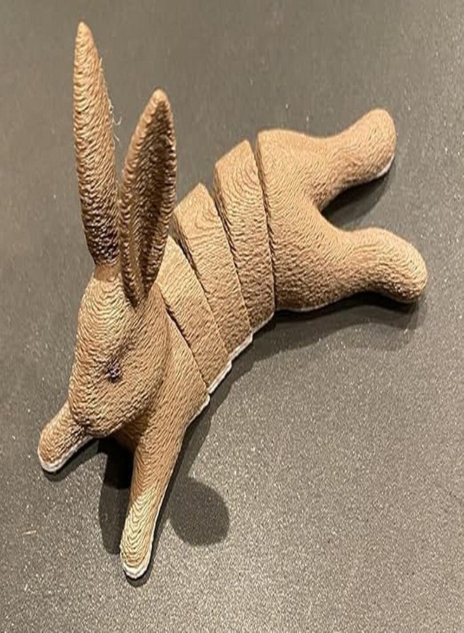 Beoals Flexi Rabbit Toy - Flexible Bunny Animal for Kids | Stretchable Stress Relief Toy | Cute Animal Figure for Fun & Sensory Play,(Pack of 2) - Image 2