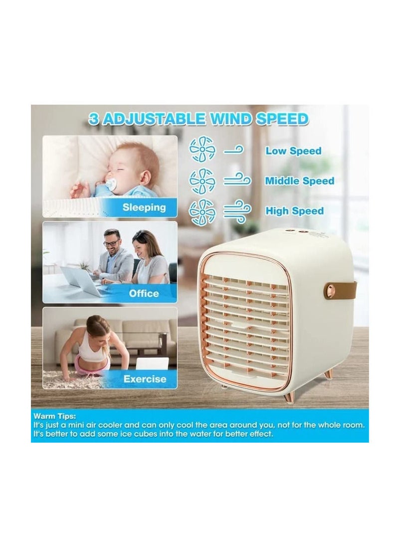Air Cooler Fan Cooling Air Conditioner Misting Fan Silent Humidifier Personal Air Cooler FOR HOME, office, Personal Space. - Image 2