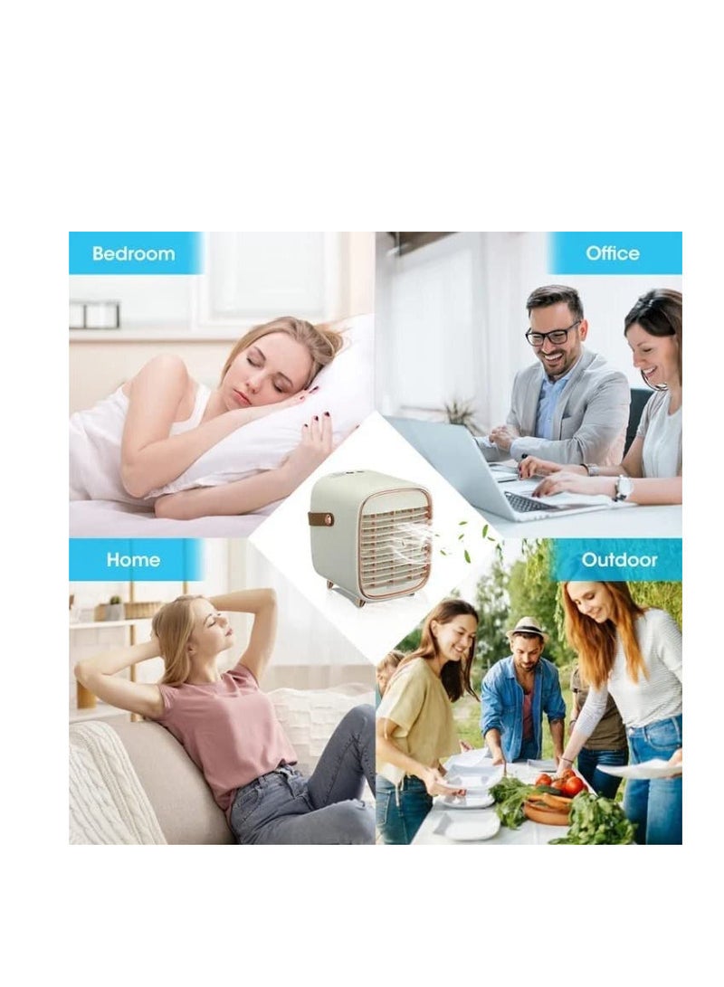 Air Cooler Fan Cooling Air Conditioner Misting Fan Silent Humidifier Personal Air Cooler FOR HOME, office, Personal Space. - Image 3
