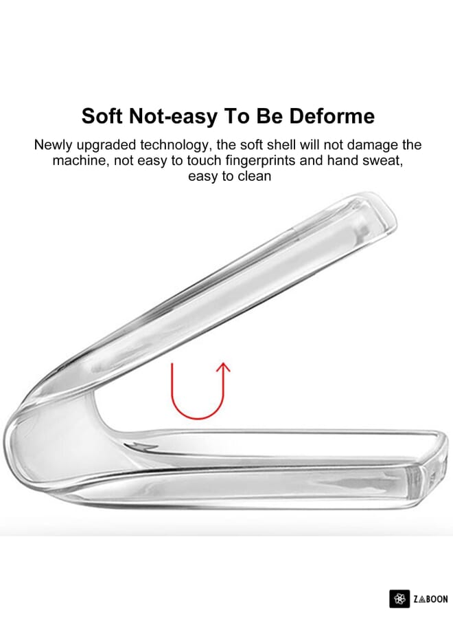 Green Tiger TPU Phone Case For Motorola One 5G(Transparent White) - Image 4