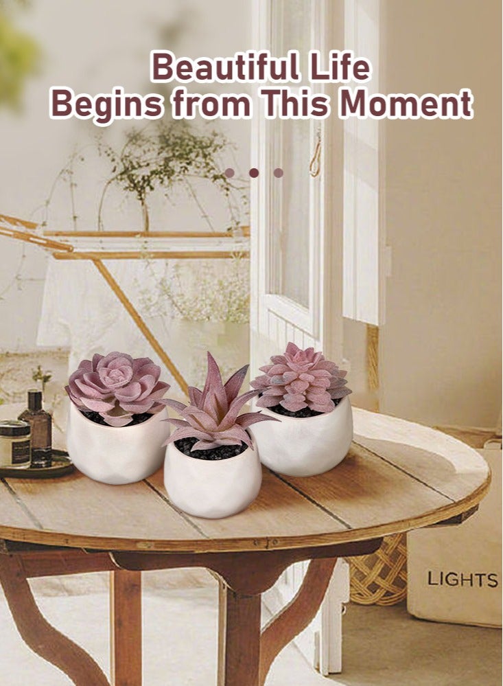 بيرفيي مجموعة من 6 صبار اصطناعي واقعي بدون الحاجة للصيانة وآمن، ديكور جمالي لأي مكان - Image 2