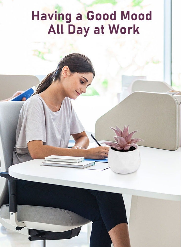 بيرفيي مجموعة من 6 صبار اصطناعي واقعي بدون الحاجة للصيانة وآمن، ديكور جمالي لأي مكان - Image 4