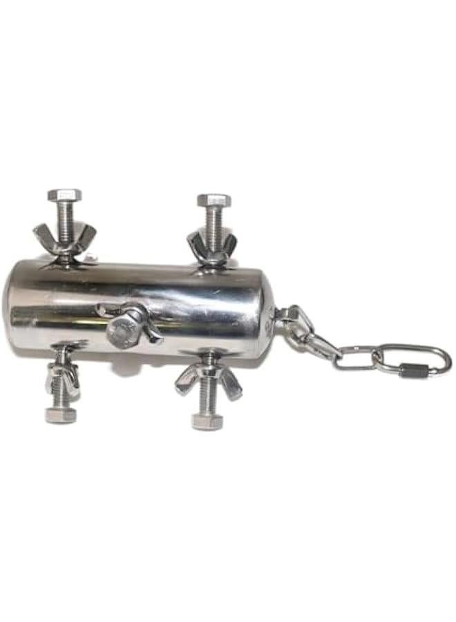 الفولاذ المقاوم للصدأ لعبة الببغاء ، الببغاء منقار معلق لعبة الطيور ، الببغاء بيل لعبة ، لعبة لغز الطيور العلفية التفاعلية ، الببغاء لعبة الطيور الكبيرة ، الرماد الأفريقي ، الببغاء - Image 5