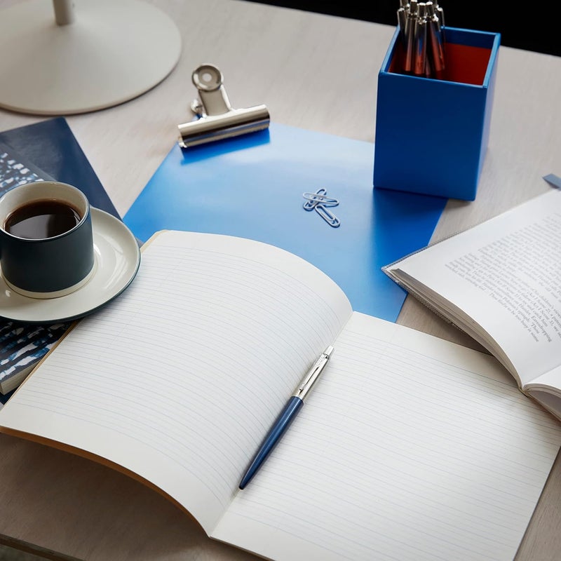Parker Jotter Royal Blue CT Ballpoint Pen, Blister pack - Image 4