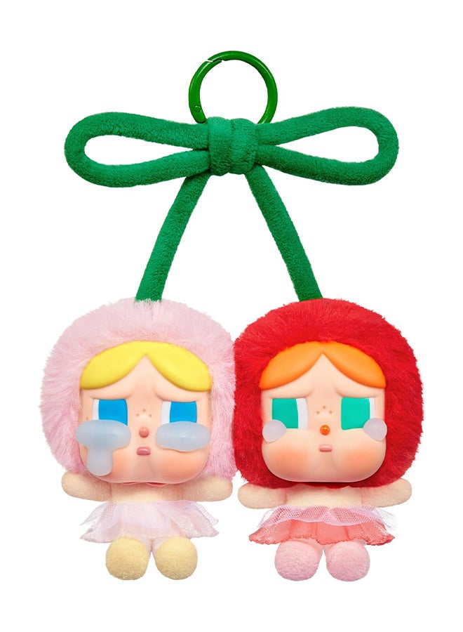 Crybaby Crying For Love Series Vinyl Plush Hanging Card (Love You Cherry Much) Collectible Figures Collectors Art Toy Toy Figures Gift 1 Piece - Image 1