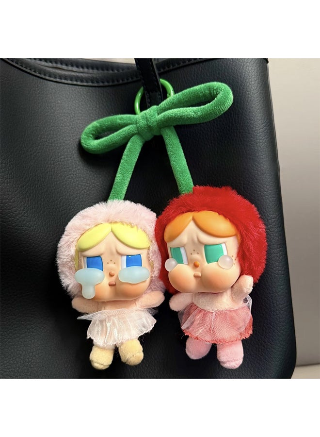 Crybaby Crying For Love Series Vinyl Plush Hanging Card (Love You Cherry Much) Collectible Figures Collectors Art Toy Toy Figures Gift 1 Piece - Image 4