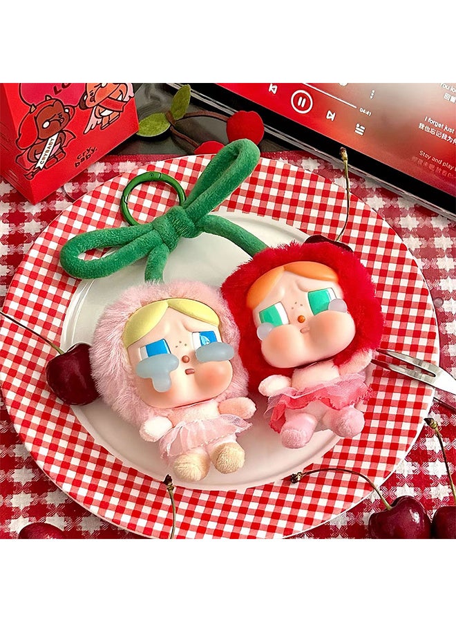 Crybaby Crying For Love Series Vinyl Plush Hanging Card (Love You Cherry Much) Collectible Figures Collectors Art Toy Toy Figures Gift 1 Piece - Image 2