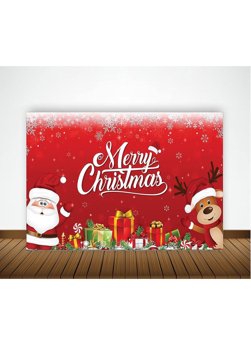 Theme My Party Theme My Party Christmas Backdrop Banner for Christmas Decoration Items at Home 6ftft  - Image 1
