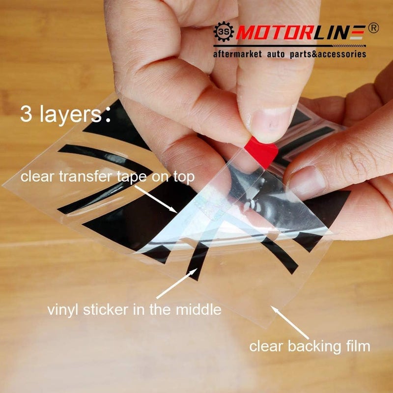 3S MOTORLINE 2X White Palestine Map Outline Decal Sticker - Image 5