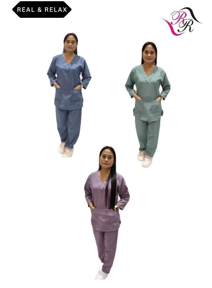 زي خادمة كريب أنيق بتصميم كلاسيكي