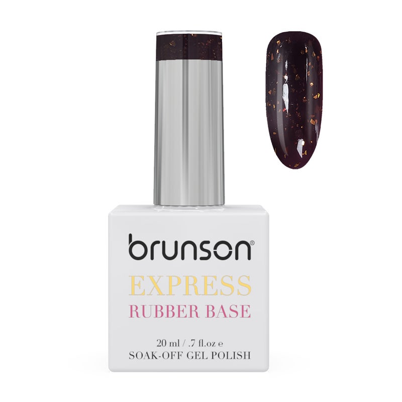 brunson TPO free Rubber Base Gel polish 20ml Soak Off Base Coat for Nail Strengthening Long Lasting Gel Polish Base for Chip Free Shine Brittle Nails UV Rubber base Russian manicure Non Yellowing salon manicure - Image 1