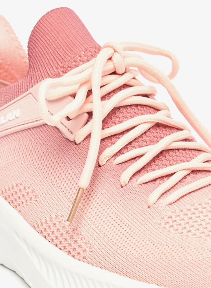 Oaklan by Shoexpress Women Ombre Slip-On Sports Shoes with Lace Detail