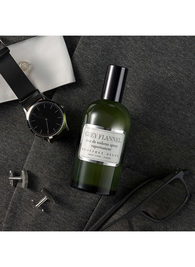 Geoffrey Beene Grey Flannel Men's Perfume, Eau De Toilette Daytime Luxurious Spray, 4 oz - Image 4