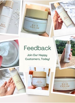 I'M FROM Nourishing Rice Essentials Set - Includes Toner and Face Hydrating Cream - Complete Skincare Routine for Nourished and Hydrated Skin  - Image 2