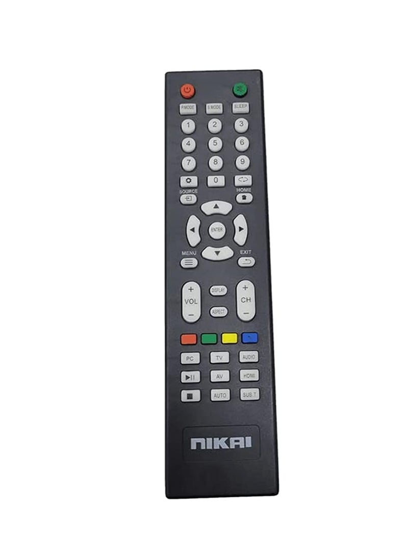 New Replacement Remote Control, Remote Control Fit, Universal Remote Control Compatible with NIKAI TV (TYPE 1) - Image 4