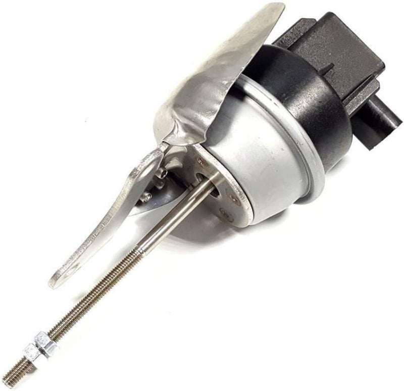 Turbo Electric Wastegate Actuator: Silver, Easy Installation - Reliable Replacement for VW Beetle, Golf, Jetta 1.9L TDI Diesel Engines, KP39/KP39A/BV39 Turbochargers - Image 1
