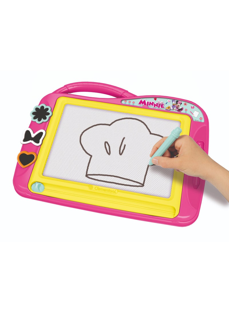 Clementoni Minnie Mouse Magnetic Drawing Board | Sketch Doodle Board | Learn How to Draw and Write! Magnetic Educational Toy | Early Learning Toy | Helps with Motor Skill Development & Creativity | Perfect Gift for Toddler - Image 3