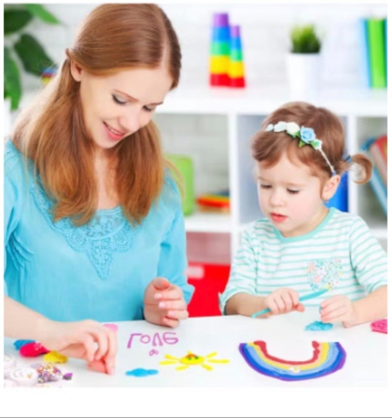 JAYATO 12 Colors Butter Slime, 60ml per Cup, Party Favors, Scented, Soft and Non Sticky, Birthday Gifts for Girls and Boys, Stress Relieving Slime Bulk Candy Mold Fillers - Image 3
