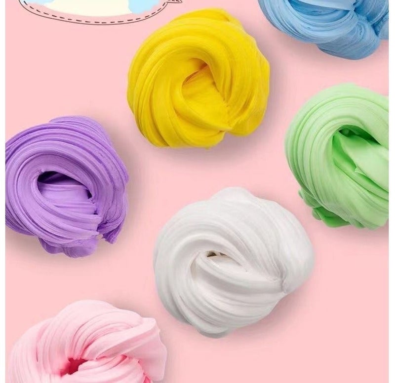 JAYATO 12 Colors Butter Slime, 60ml per Cup, Party Favors, Scented, Soft and Non Sticky, Birthday Gifts for Girls and Boys, Stress Relieving Slime Bulk Candy Mold Fillers - Image 5