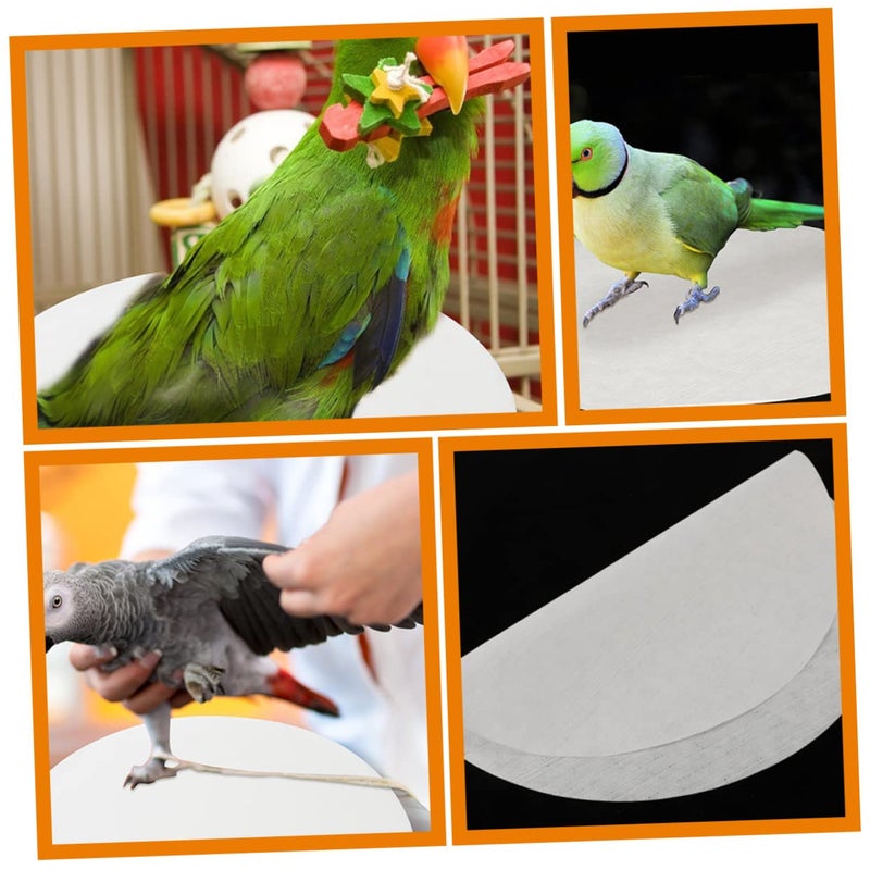 Parrot Cage Liners 32x32cm Absorbent Bird Urine Pads 100 Pack Safe Breathable Easy Clean - Image 3