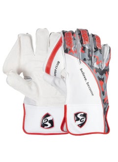 SG Super Club Wicket Keeping Gloves (Multi-Color) W.K. Gloves  - Image 3
