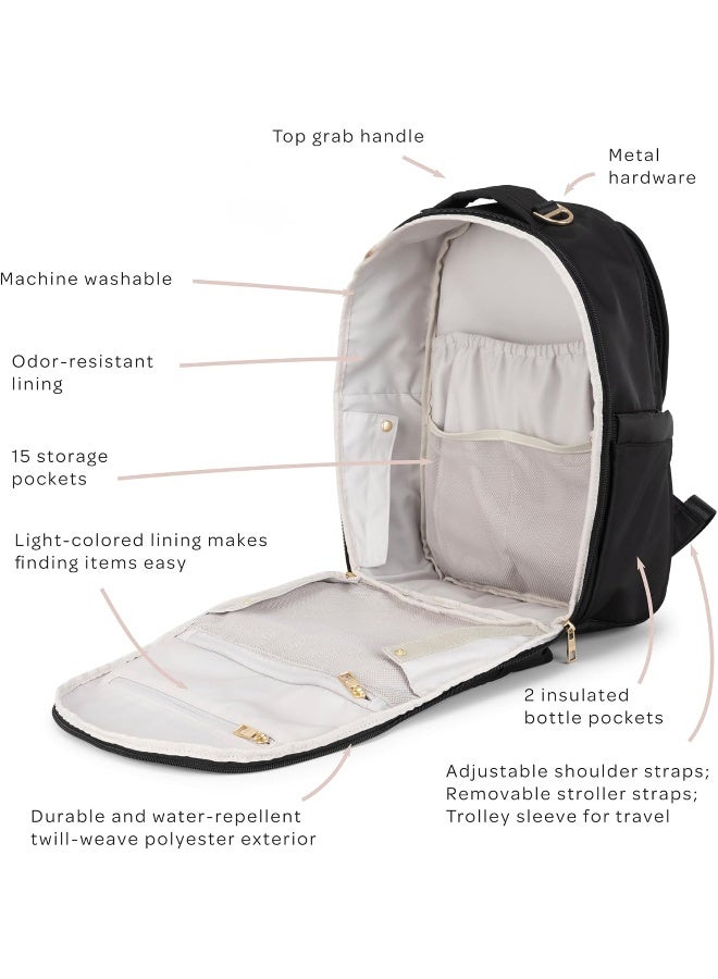 JuJuBe New Classic Diaper Bag Backpack - Image 4