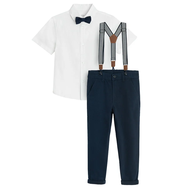 كول كلوب طقم ملابس قطن وإيلاستين مخلوط