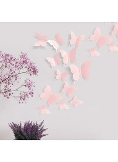 Cute Pink Butterfly Wall Decor 24 Pcs Girls Room Wall Decals Danish Pastel Aesthetic Butterflies Stickers For Nursery Decorations Baby Toddler Room Decor For Girls - pzsku/Z9DD8EC6703F843445469Z/45/_/1697460243/b80f03cf-f9e0-4d17-bfe0-13457a3c86ba