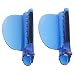 Ymiko Sectioning Clip 2PCS Heat Insulation Easy Speed Separator Clip for Wig Extension Hair Blue - Image 2