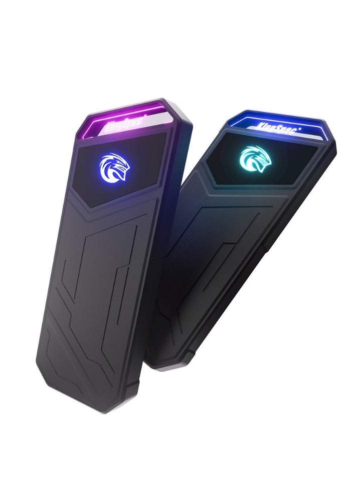 Z5 1TB Portable External SSD with RGB Light - up to 2100MB/s, Zinc Alloy Case, USB 3.2 Gen2x2 Interface, Extreme Solid State Hard Drives, Compatible with Mobile Phone/PS5/Laptop/TV/PC
