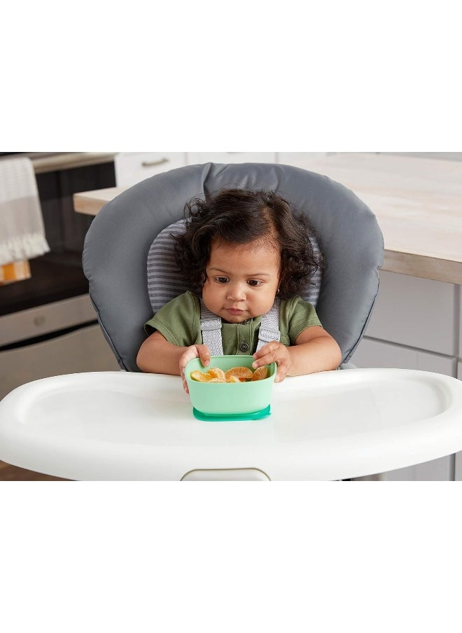NUK NUK Suction Bowl and Lid, Assorted Colors, 2 Pack, 6+ Months  - Image 4