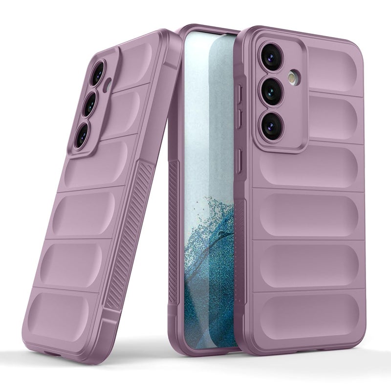 ZAPCASE غطاء خلفي لجهاز سامسونج جالاكسي S24 5G | متوافق مع غطاء خلفي لجهاز سامسونج جالاكسي S24 5G | غطاء سحري من السيليكون السائل مع حماية الكاميرا | لافندر - Image 1