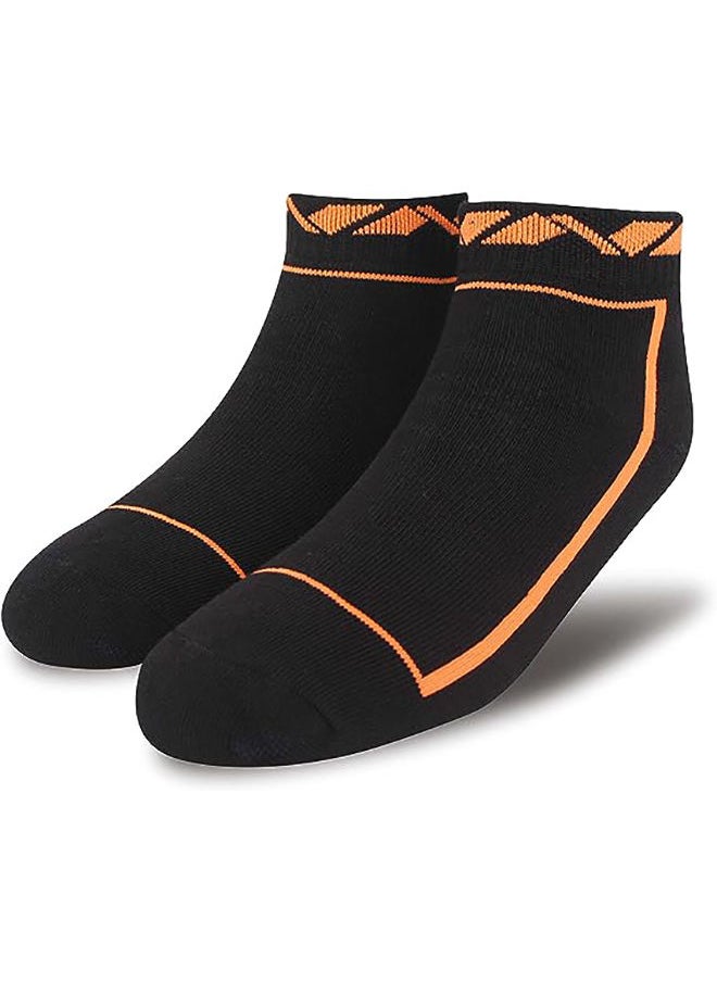 Nivia Stripes Sports Socks Ankle | Material : Cotton | Light Weight | Comfortable | Stylish | Casual | Size : One Size  - Image 1