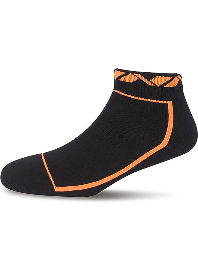 Nivia Stripes Sports Socks Ankle | Material : Cotton | Light Weight | Comfortable | Stylish | Casual | Size : One Size  - Image 2