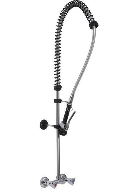 Eurofaz Cancan MT03 Wall Mounted Kitchen Mixer Front Wash Shower CAN-0503-MT03  - Image 1