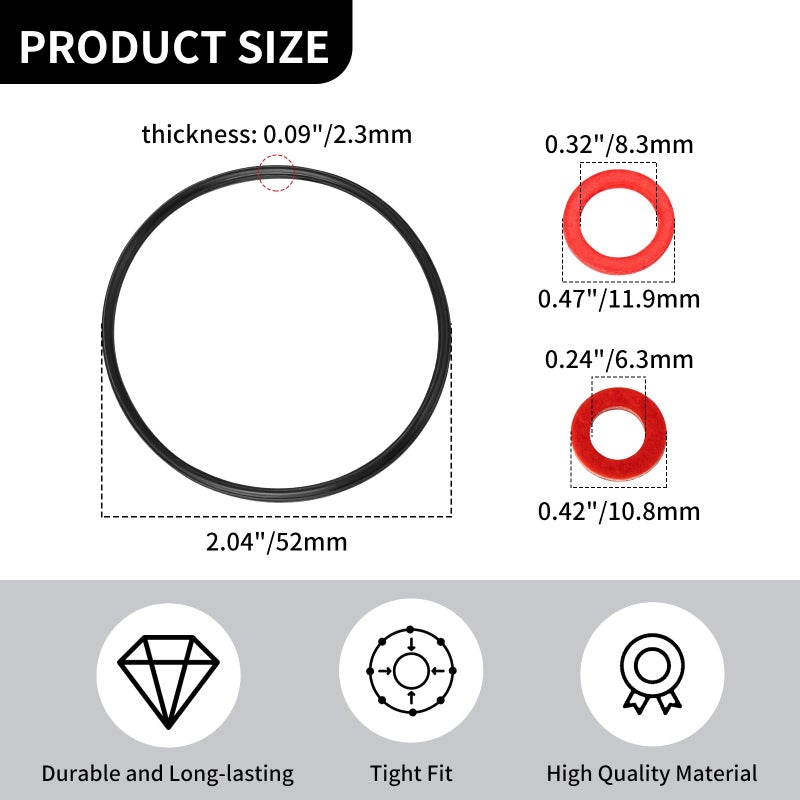 CLSR2U Carburetor Float Bowl Gasket Kit, Compatible with Hon da GX120 GX160 GX200 GXV120 GXV140 GXV160 Engine, Carburetor Replacement Lawn Mower Accessories Replace for 16010-ZE1-812 - Image 2