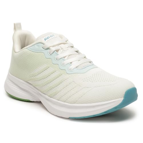 AVANT Men's SpartanX Running Shoes L.Grey/Green UK 10 (AVMSH117CL01UK10) - Image 1