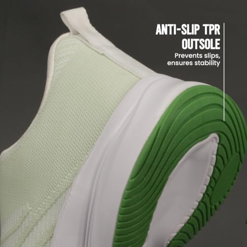 AVANT Men's SpartanX Running Shoes L.Grey/Green UK 10 (AVMSH117CL01UK10) - Image 5